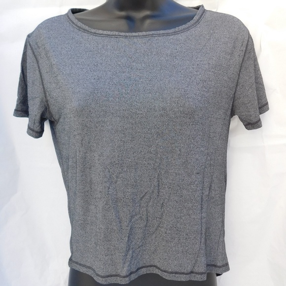 lululemon athletica Tops - LULULEMON GRAY TEE --SHIRT
